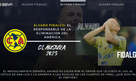 Álvaro Fidalgo: el responsable de la eliminación del América