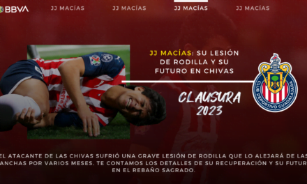 JJ Macías: su lesión de rodilla y su futuro en Chivas