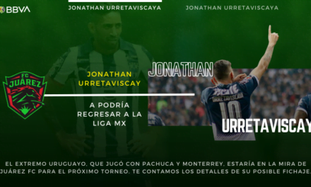 Jonathan Urretaviscaya podría regresar a la Liga MX